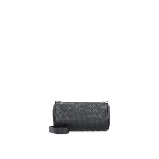 Bottega Veneta Black Calfskin Crossbody Bag