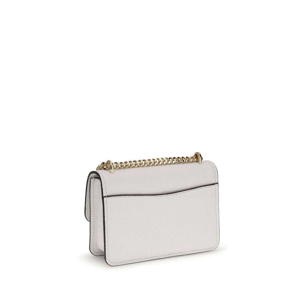 Michael Kors White Calf Leather Bos Taurus Wallet