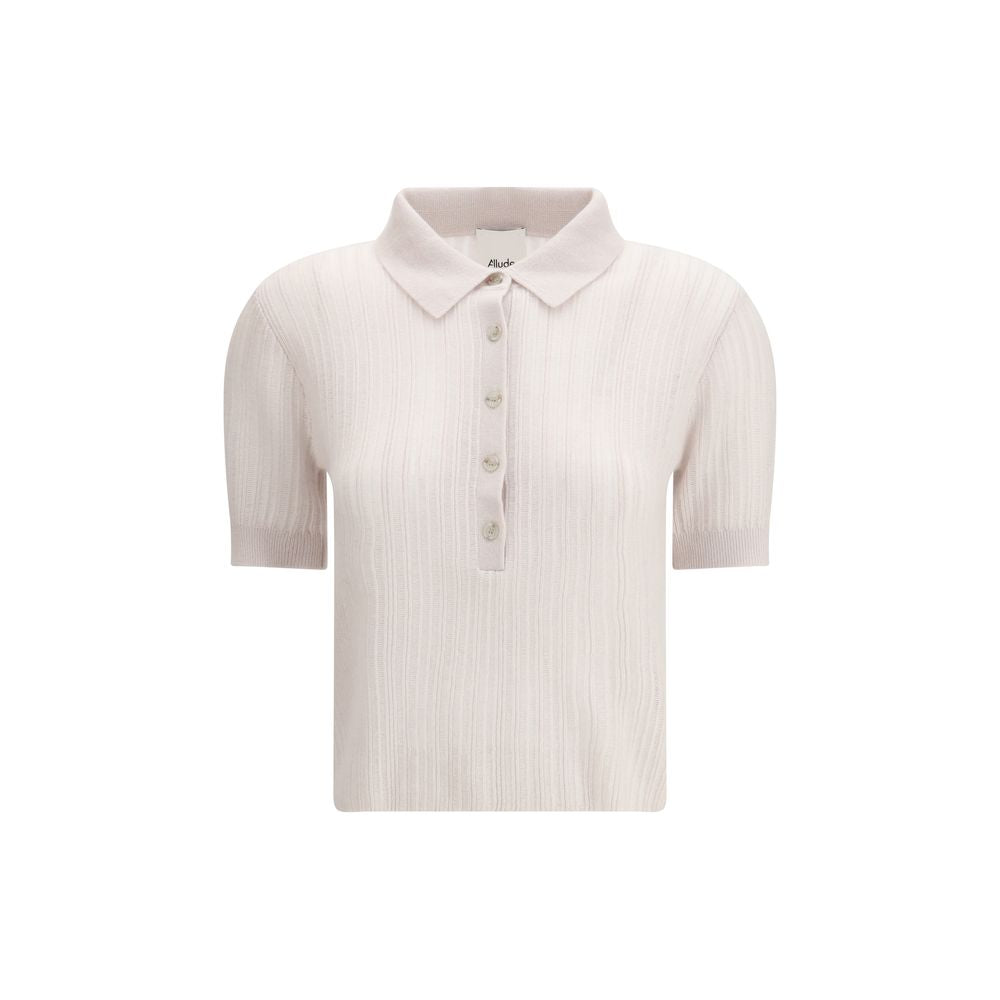 Allude Beige Cashmere Sweatshirt