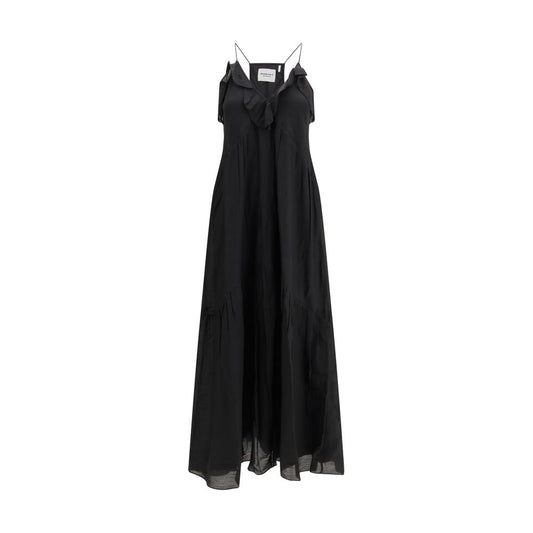 Isabel Marant Étoile Black Cotton Casual Dress