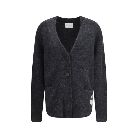 Isabel Marant Étoile Gray Alpaca Vicugna Pacos Cardigan