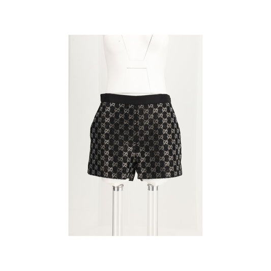 Gucci Black Viscose Shorts