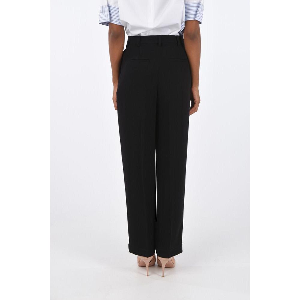 Tory Burch Black Acetate Casual Pants
