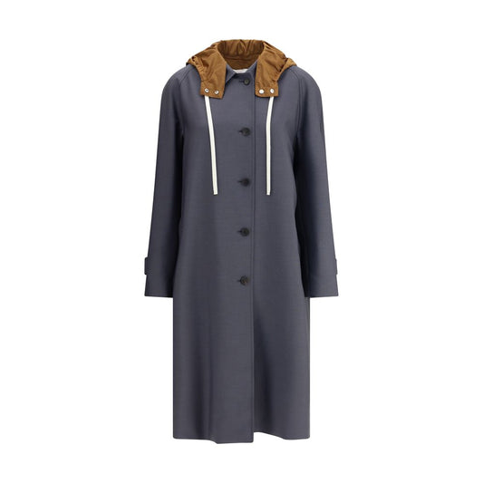 Miu Miu Gray Mohair Coat