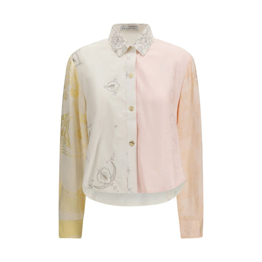 E.L.V. DENIM Multicolor Cotton Shirt