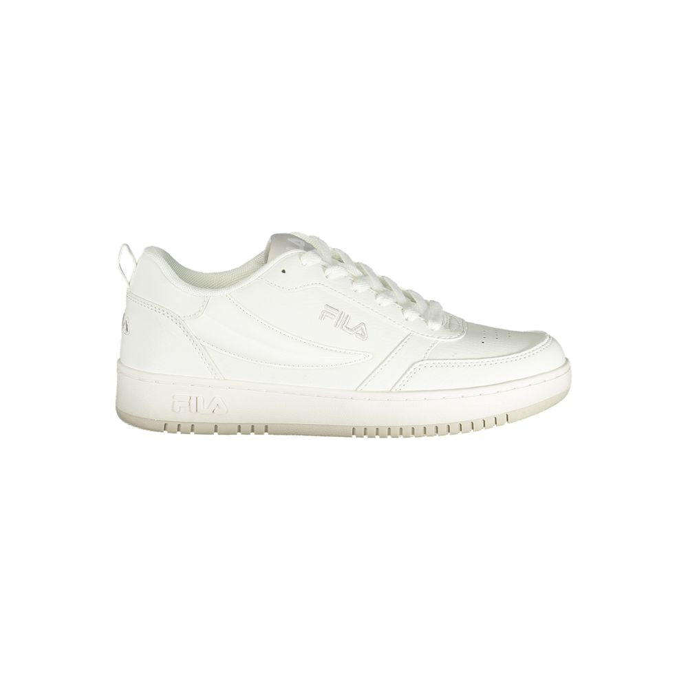 Fila White Polyurethane Women Sneaker