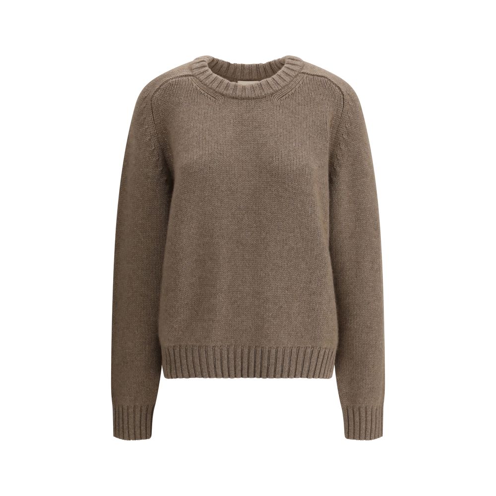 Khaite Brown Cashmere Sweater