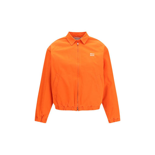 Miu Miu Orange Cotton Bomber