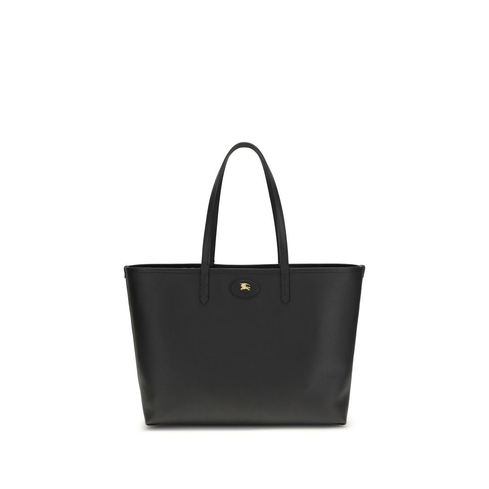 Burberry Black Calf Leather Bos Taurus Shoulder Bag