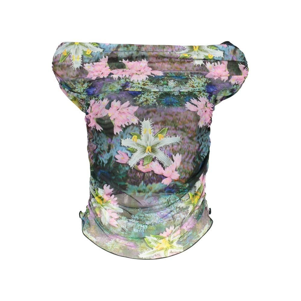 Desigual Green Cotton T-Shirt