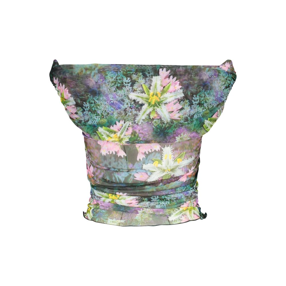 Desigual Green Cotton T-Shirt