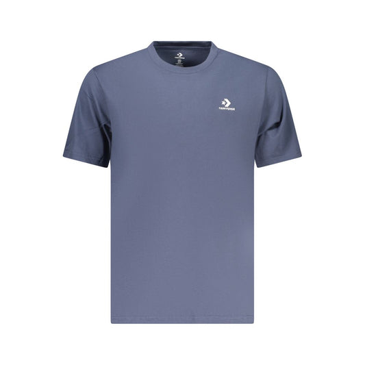 Converse Blue Cotton Men T-Shirt