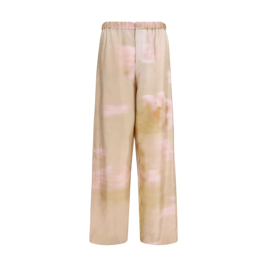 Fabiana Filippi Multicolor Silk Casual Pants