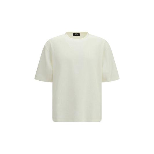 LAMINAR White Polyester T-Shirt