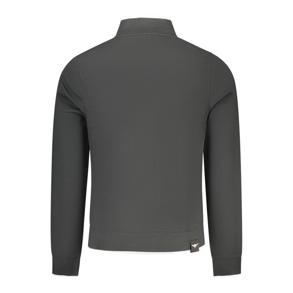 Accademia Militare Black Cotton Sweatshirt