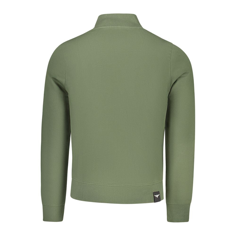 Accademia Militare Green Cotton Sweatshirt