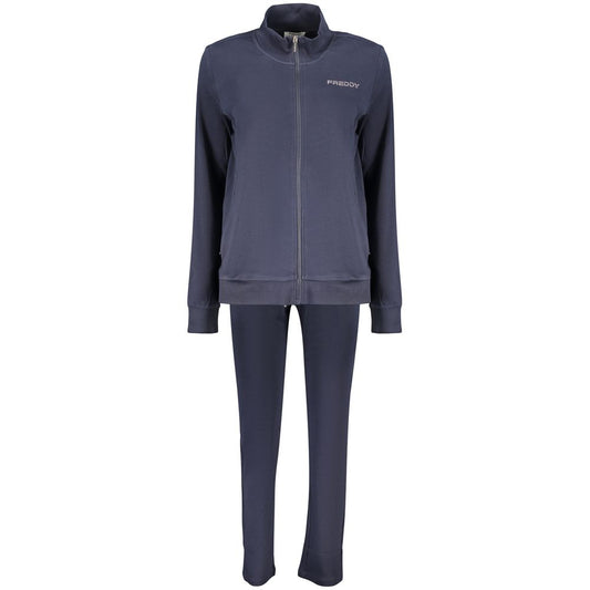 Freddy Blue Cotton Women's Sweatshirt