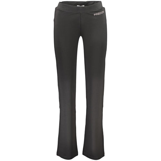 Freddy Black Cotton Women's Trousers