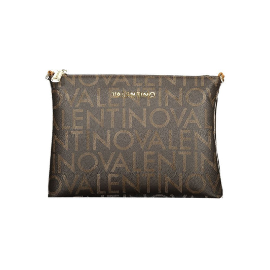 Mario Valentino Brown Polyurethane Women's Bag