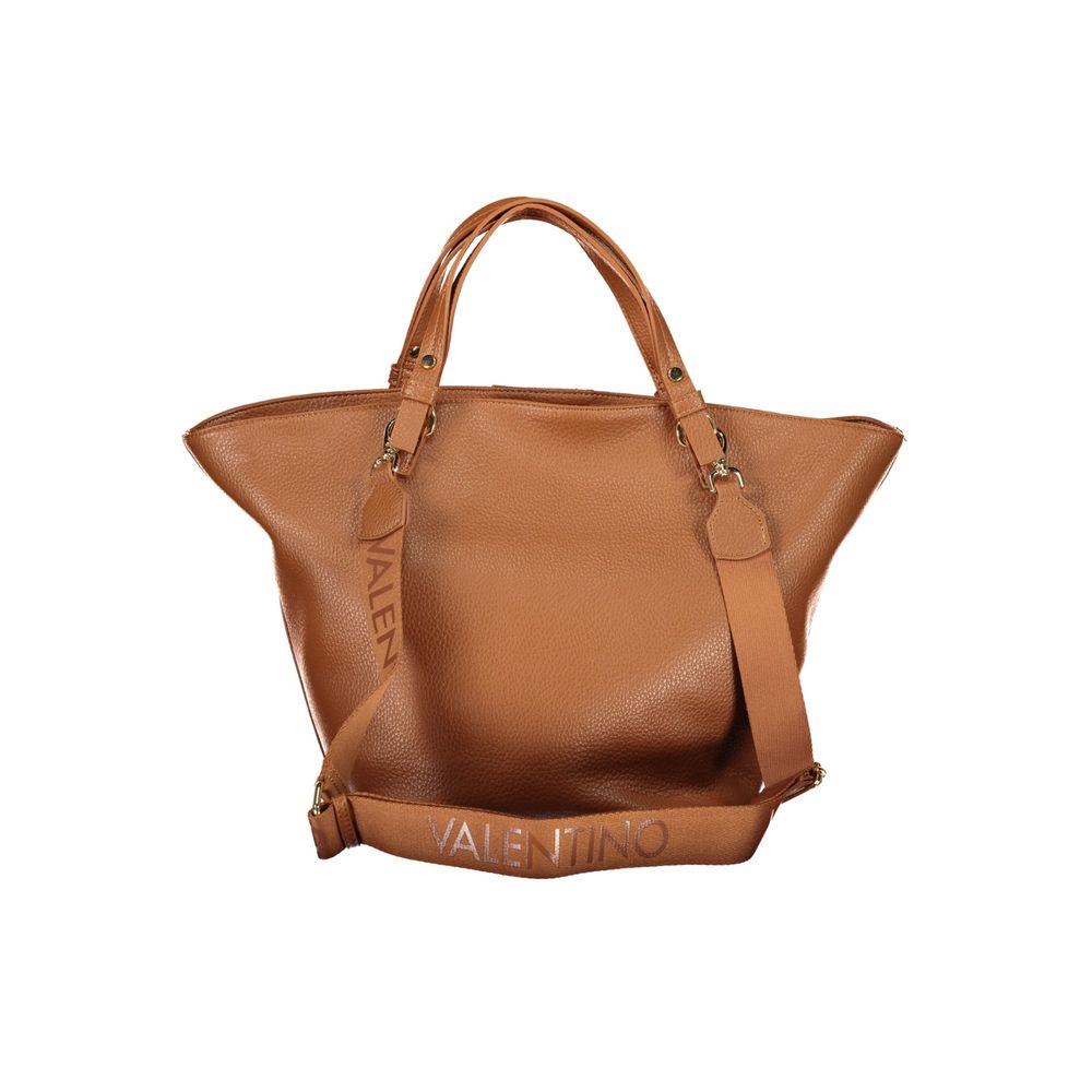 Mario Valentino Brown Polyethylene Handbag