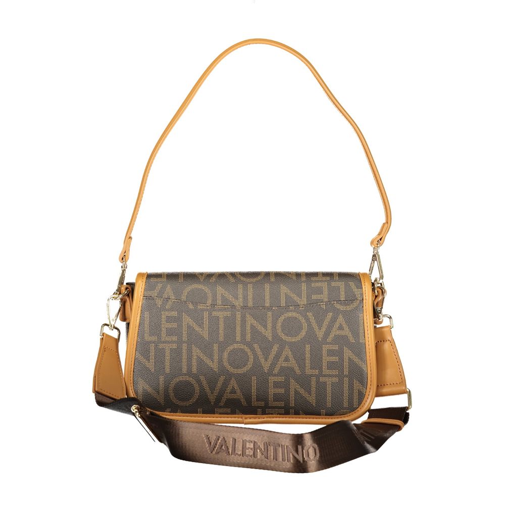 Mario Valentino Brown Polyethylene Handbag
