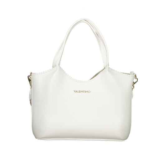 Mario Valentino "White Polyurethane Women's Bag"