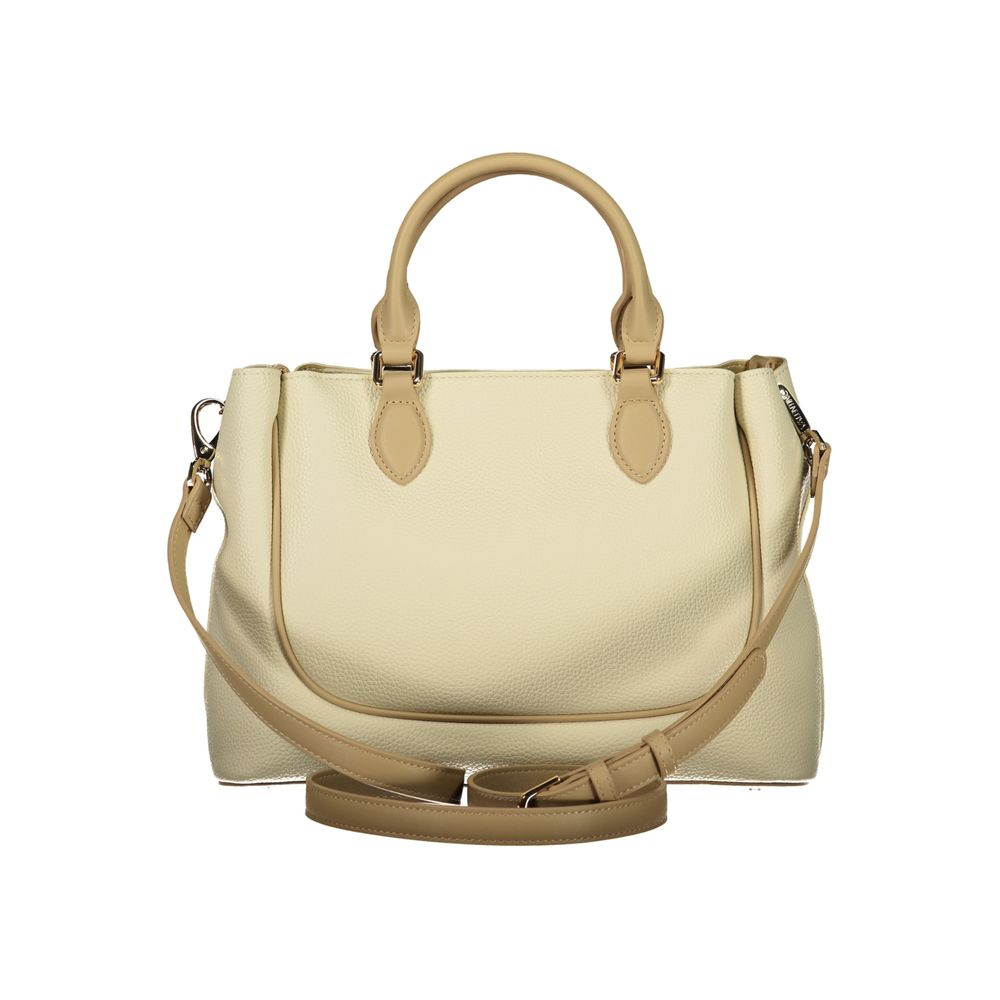 Mario Valentino Beige Polyethylene Handbag
