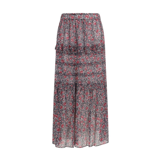 Isabel Marant Étoile Purple Cotton Long Skirt