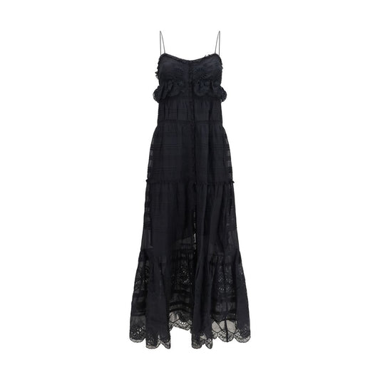 Isabel Marant Étoile Black Cotton Casual Dress