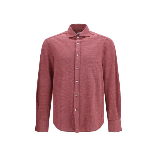 Brunello Cucinelli Multicolor Linen Shirt