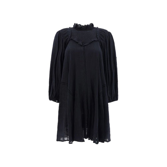 Isabel Marant Étoile Black Cotton Casual Dress