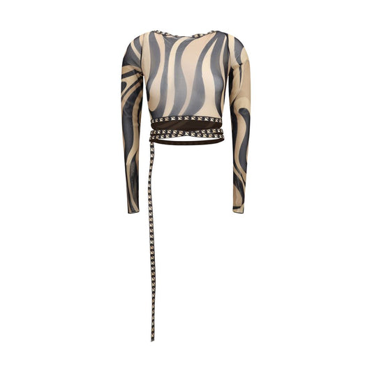 Emilio Pucci Beige Polyamide Pattern Shirt