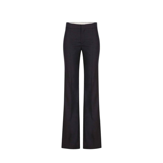 Chloé Gray Wool Dress Pants