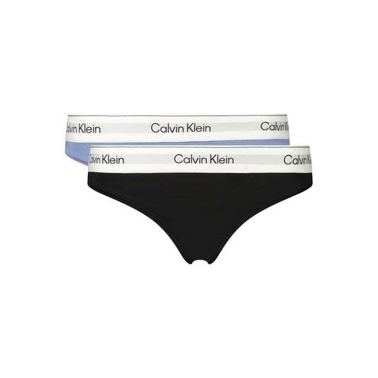 Calvin Klein Blue Cotton Pantie