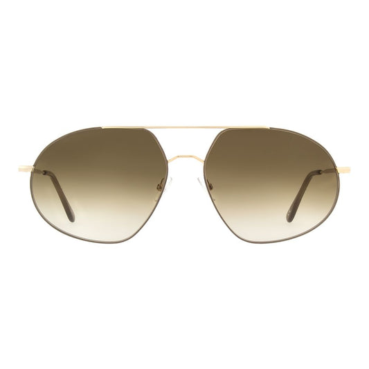 Andy Wolf Gold Metal Sunglasses