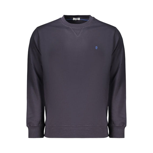 Coveri Moving Blue Cotton Men's Sweatshirt