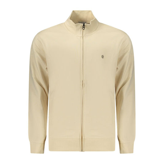 Coveri Moving Beige Cotton Men's Sweatshirt