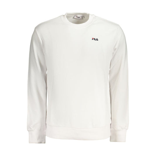 Fila White Cotton Men's Sweatshirt