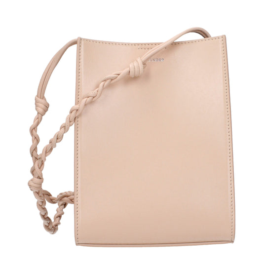 Jil Sander Pink Leather Crossbody Bag