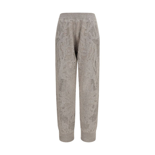 Brunello Cucinelli Beige Linen Casual Pants
