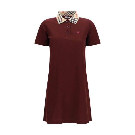 Burberry Bordeaux Cotton Casual Dress