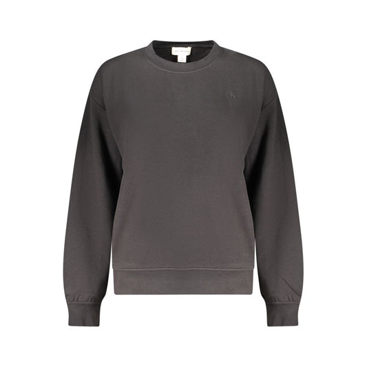 Calvin Klein Black Cotton Womens Sweatshirt