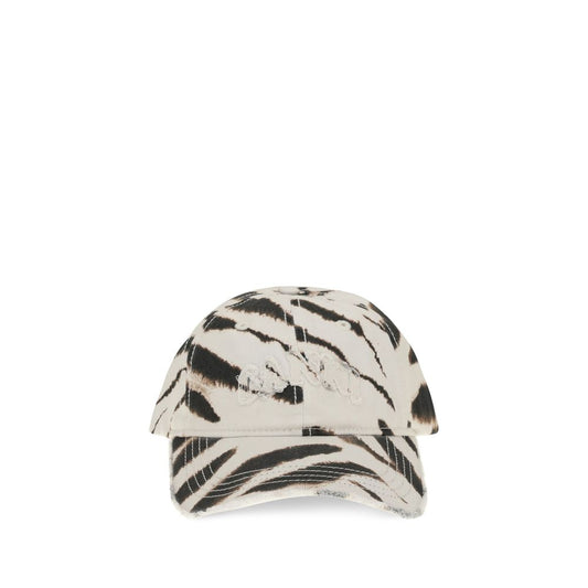 Ganni Multicolor Cotton Cap (Baseball Hat)