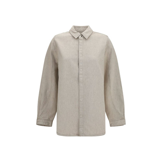 Jacquemus Beige Denim Shirt
