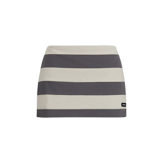 Miu Miu Multicolor Cotton Mini Skirt