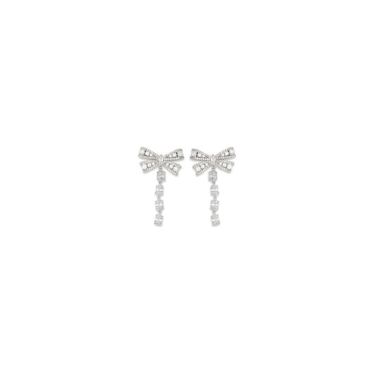 Self-Portrait Silver Brass Earrings