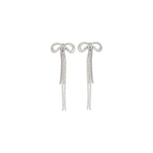 Self-Portrait Silver Brass Earrings