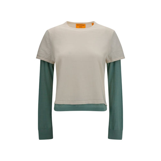 Guest in Residence Beige Cotton Sweatshirt