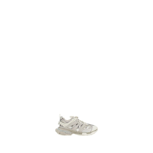 Balenciaga White Polyethylene Athletic Sneakers