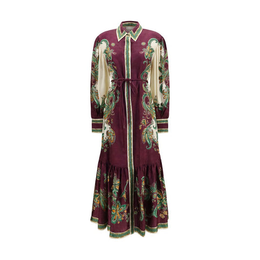 Alemais Multicolor Viscose Casual Dress